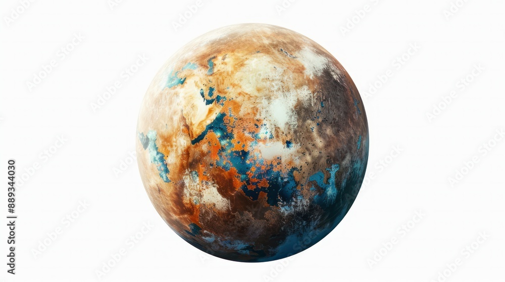 A fantasy planet isolated on transparent A fantasy planet isolated on transparent