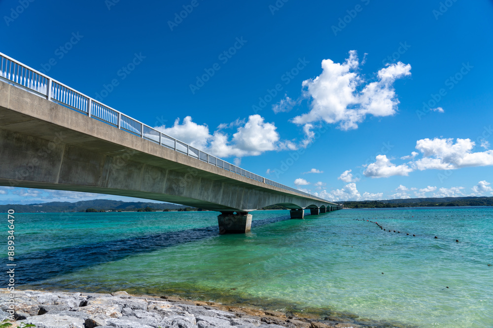 Obraz premium bridge over the river