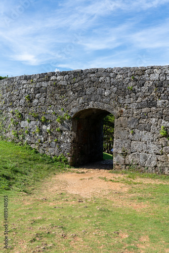 ruins of an old house