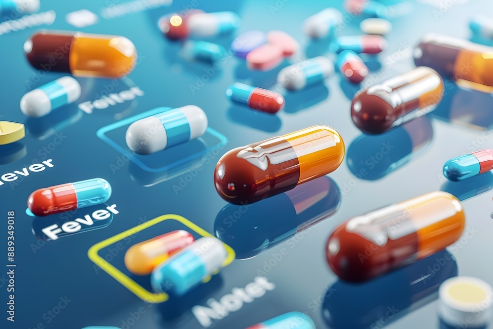 Digital Calendar Alert System Notifying Upcoming Medication Times Digital Calendar Alert System Notifying Upcoming Medication Times