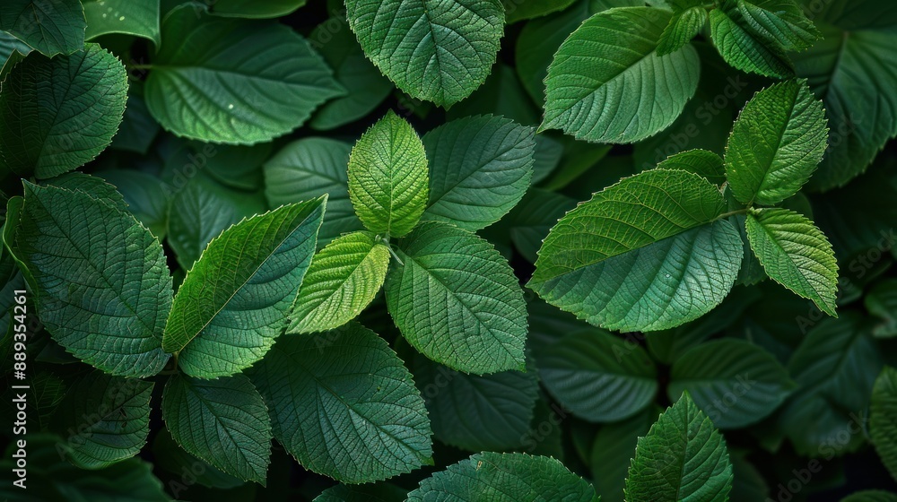 Abstract green leaves texture providing a nature Abstract green leaves texture providing a nature