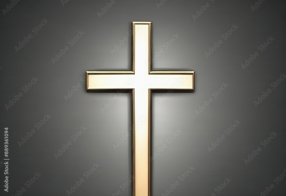 Christian Cross on isolated background Christian Cross on isolated background