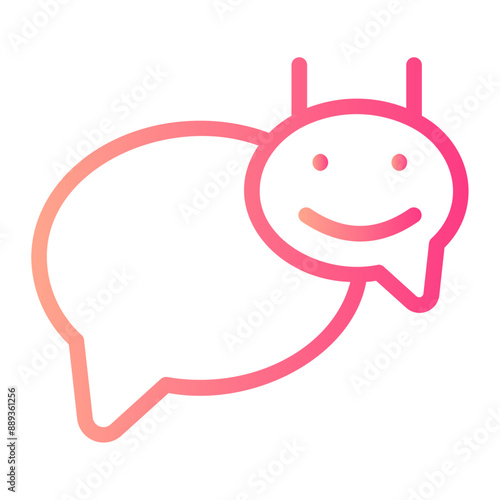 chatbot gradient icon