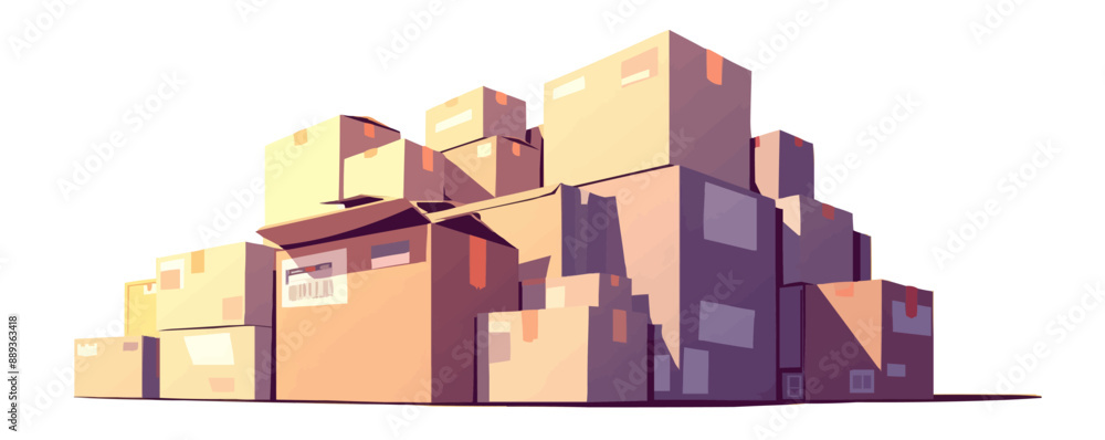 Toy stars on a white background. Vector flat minimalistic isolated illustration. Toy stars on a white background. Vector flat minimalistic isolated illustration.
