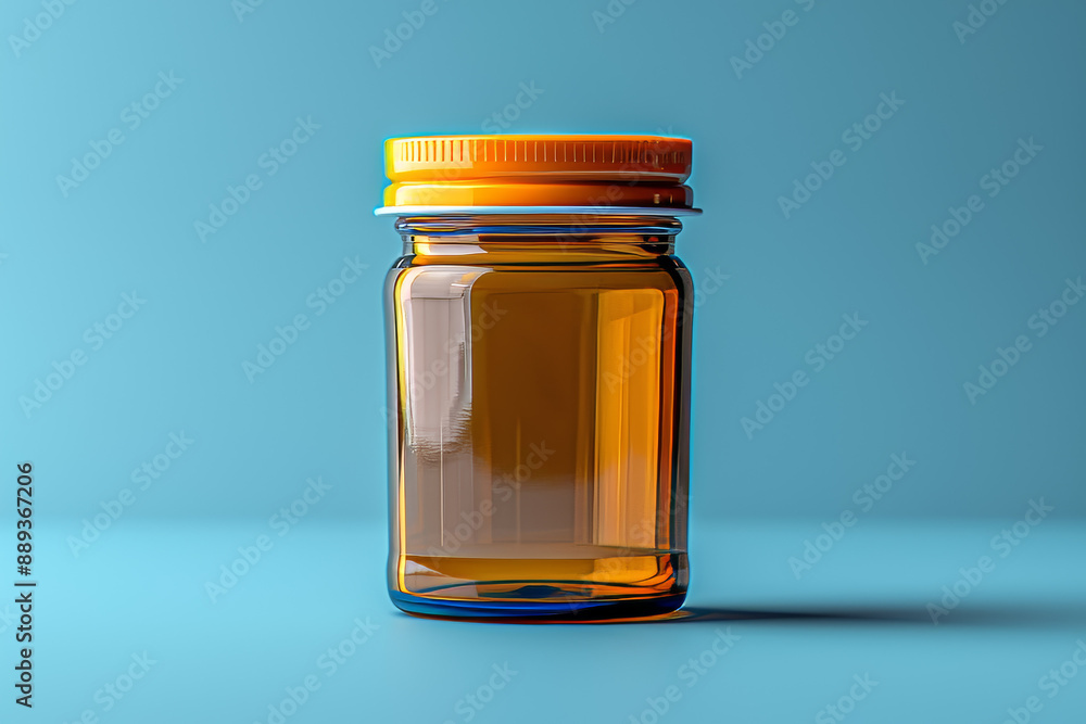 Empty medical vial stopper on a simple minimalist background, emphasizing the clean and transparent glass, perfect for medical, pharmaceutical, or scientific themes, healthcare and laboratory concepts Empty medical vial stopper on a simple minimalist background, emphasizing the clean and transparent glass, perfect for medical, pharmaceutical, or scientific themes, healthcare and laboratory concepts