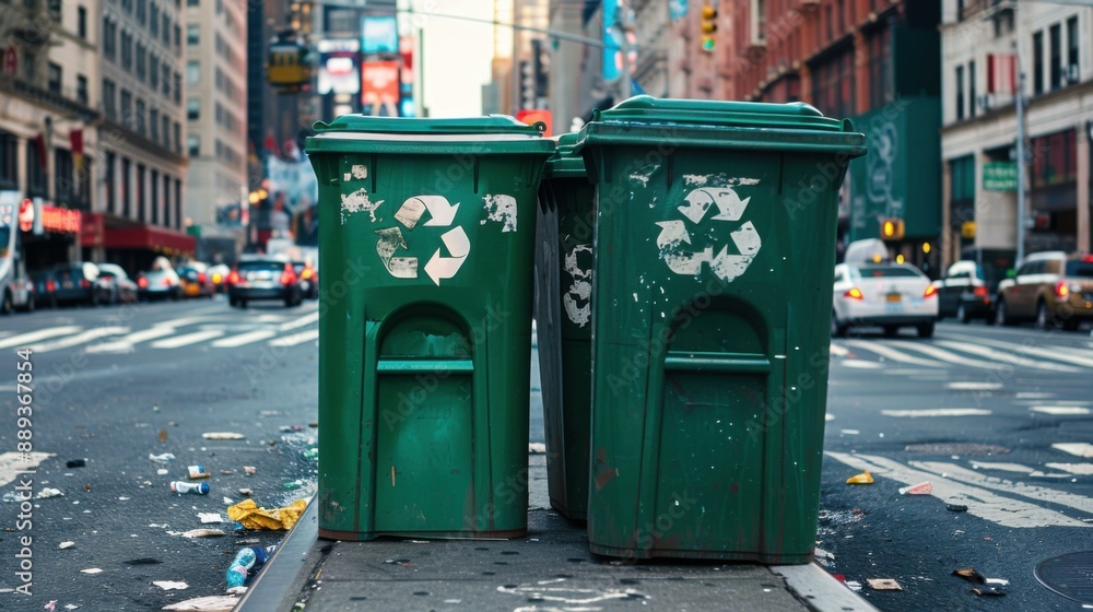 Urban Recycling: Overlooked Amidst City Chaos