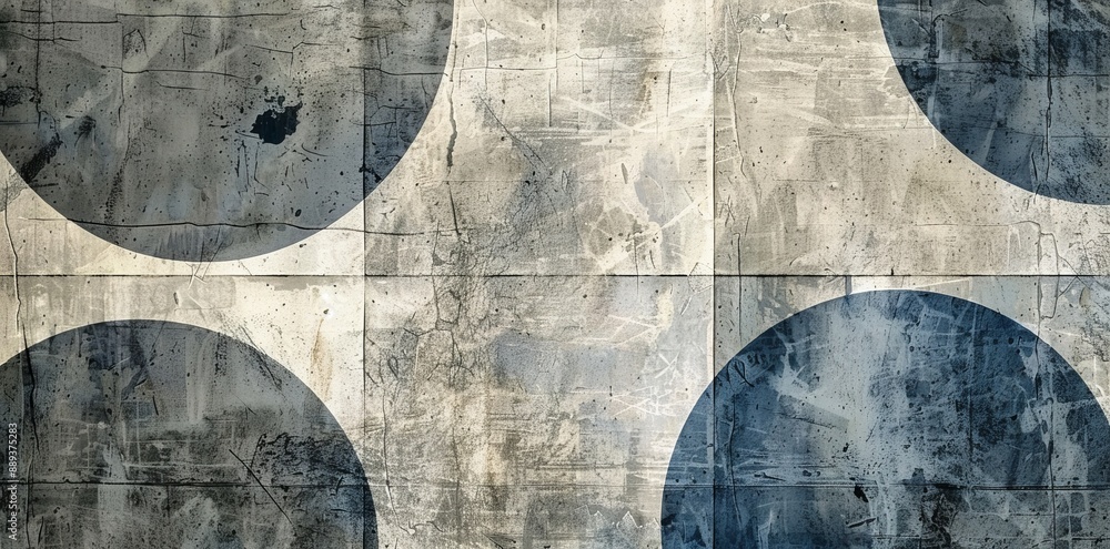 A geometric retro background with cement texture, a modern wallpaper design, a ceramic wall tile for the kitchen or bathroom A geometric retro background with cement texture, a modern wallpaper design, a ceramic wall tile for the kitchen or bathroom