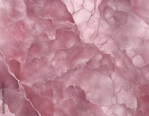 Wallpaper Mural Transparent pink red white cracked jade cut marble background Torontodigital.ca