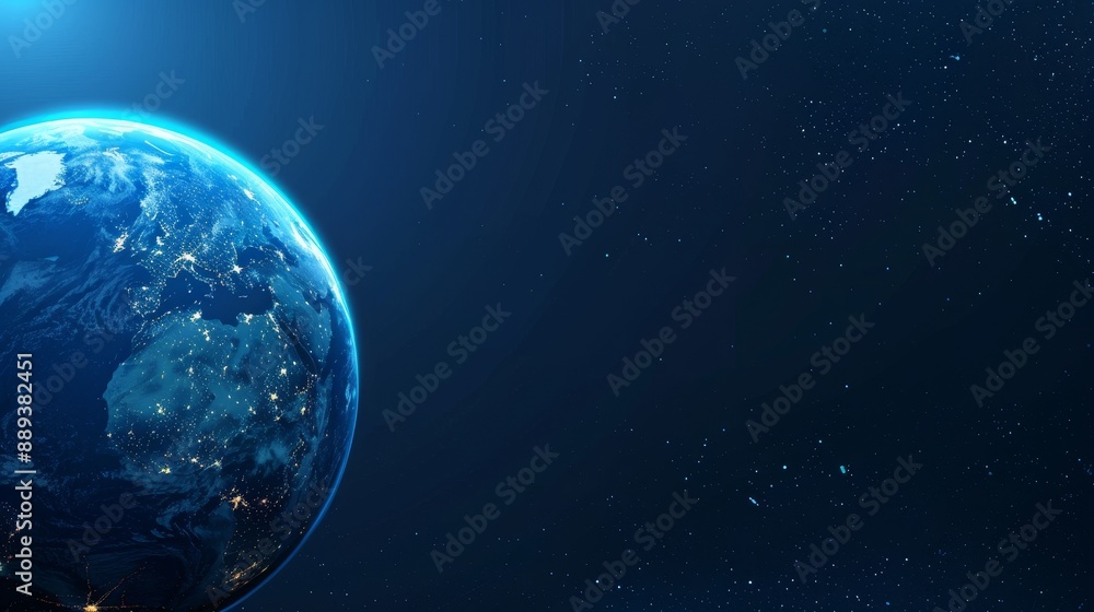 3D render, abstract neon background with glowing wavy lines. Dark wall illuminated by led lights. Blue futuristic wallpaper. 3D render, abstract neon background with glowing wavy lines. Dark wall illuminated by led lights. Blue futuristic wallpaper.