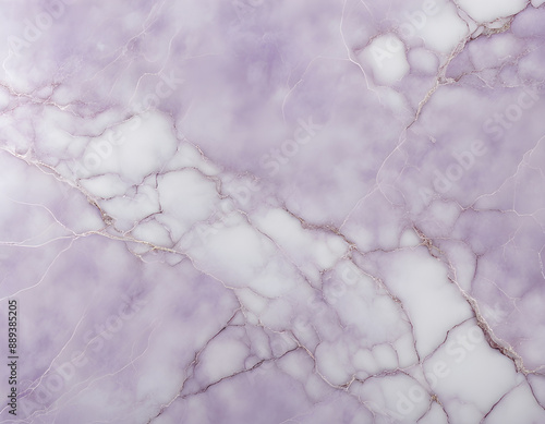 Light purple natural marble background with white cracks