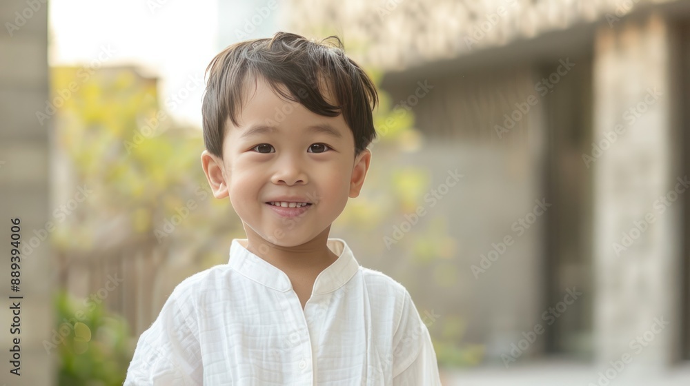 Asian kid 4 years old, boy, smile, fashionista Asian kid 4 years old, boy, smile, fashionista