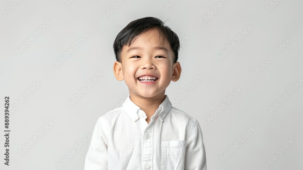 Asian kid 4 years old, boy, smile, fashionista Asian kid 4 years old, boy, smile, fashionista