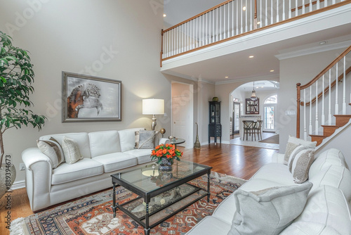 Transitional interior design, transitional living space, livingroom