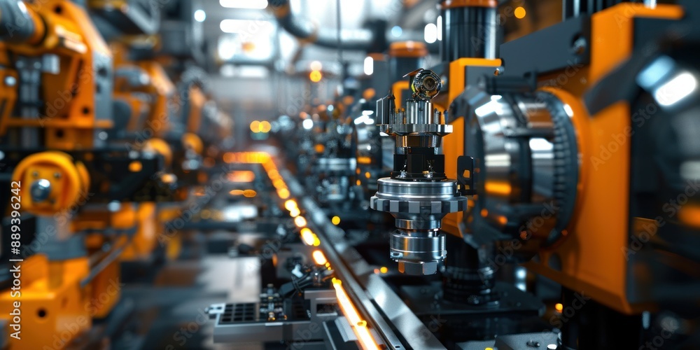 automated industrial machinery controlled automated industrial machinery controlled