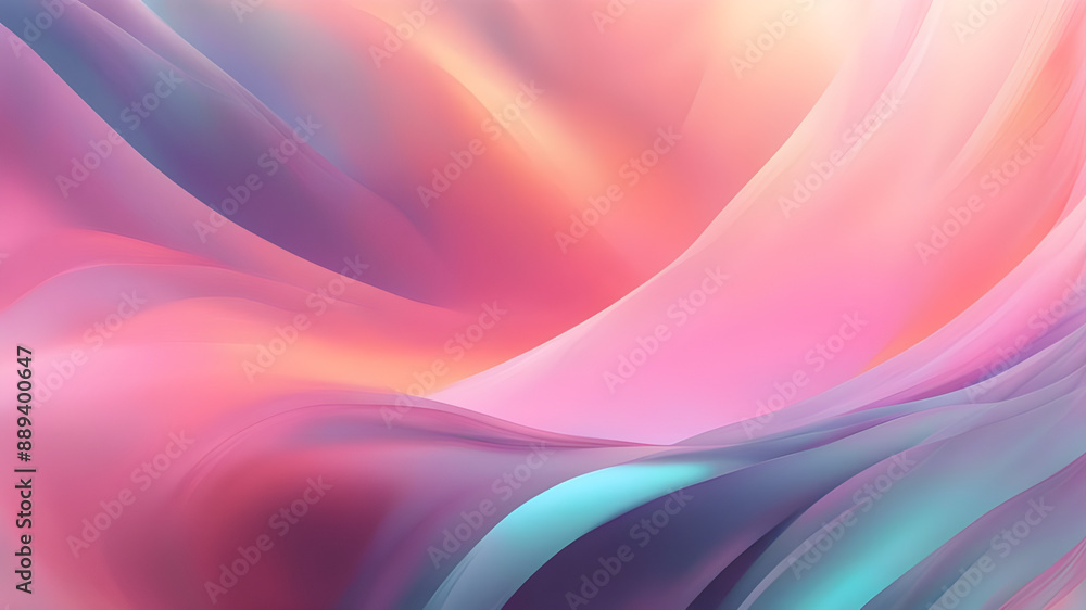 Obraz premium Ethereal Glassmorphism Design