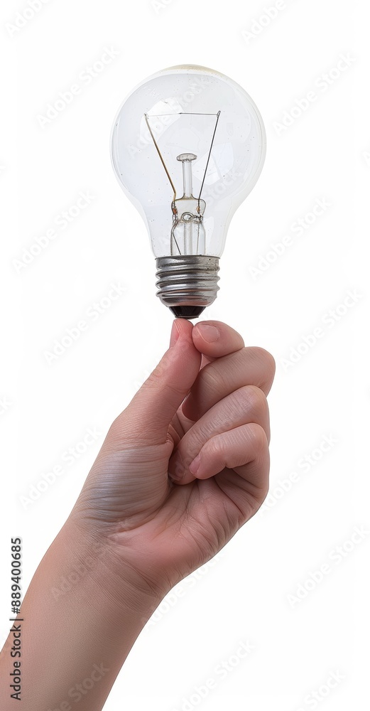 PNG Person holding light bulb on white background. PNG Person holding light bulb on white background.