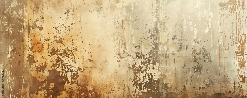 A textured wall background with abstract brushstrokes in shades of brown and beige, giving a rustic and earthy vibe. A textured wall background with abstract brushstrokes in shades of brown and beige, giving a rustic and earthy vibe.