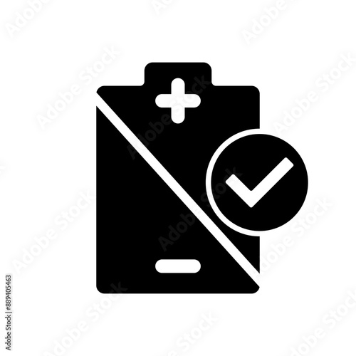 Battery icon template photo