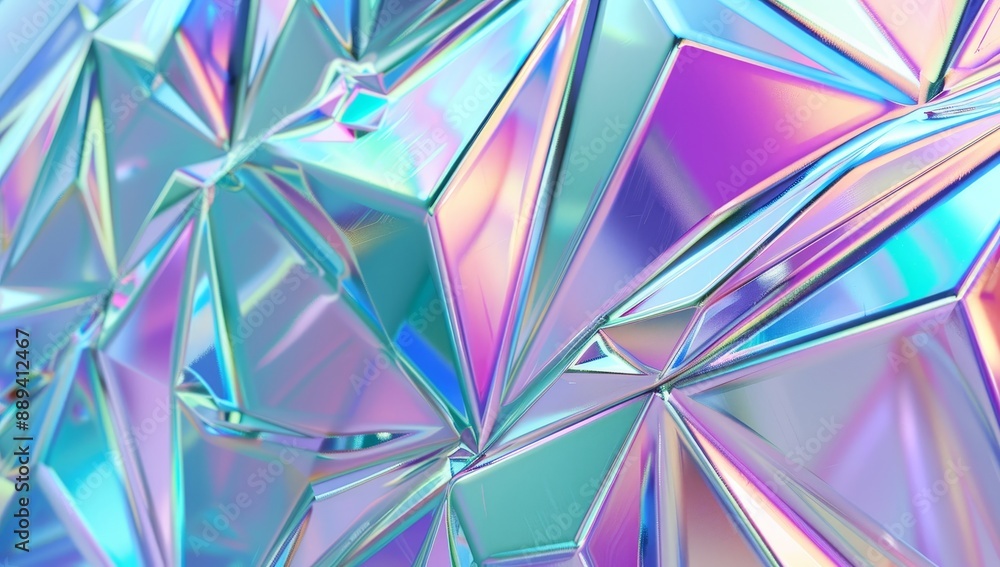 An abstract holographic wallpaper in 3D. An abstract holographic wallpaper in 3D.