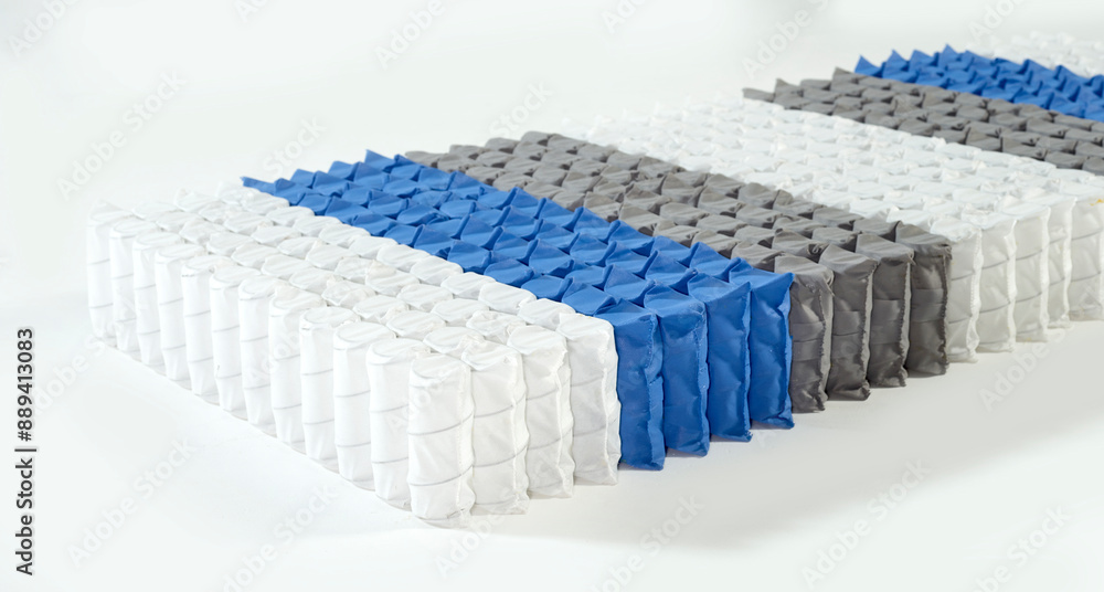 Fototapeta premium Box spring mattress studio photo