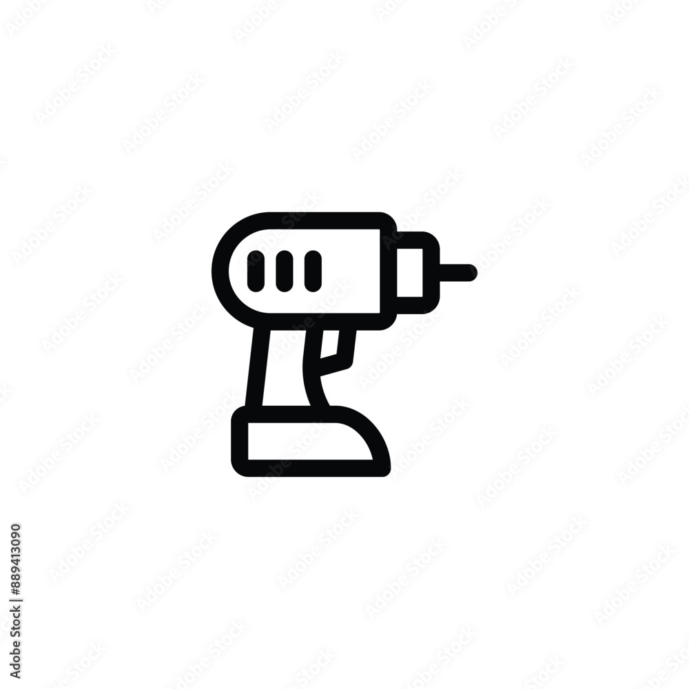 Cordless Drill Driver icon Power tool Cordless Drill Driver icon Power tool
