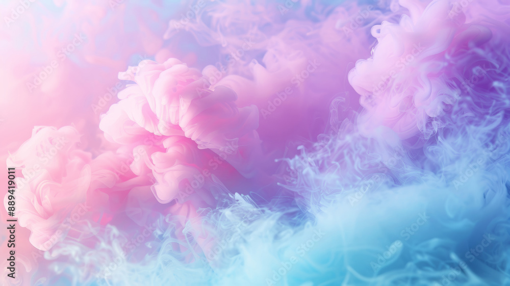 Dreamy Candy Floss Background