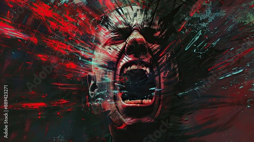 Man Screaming