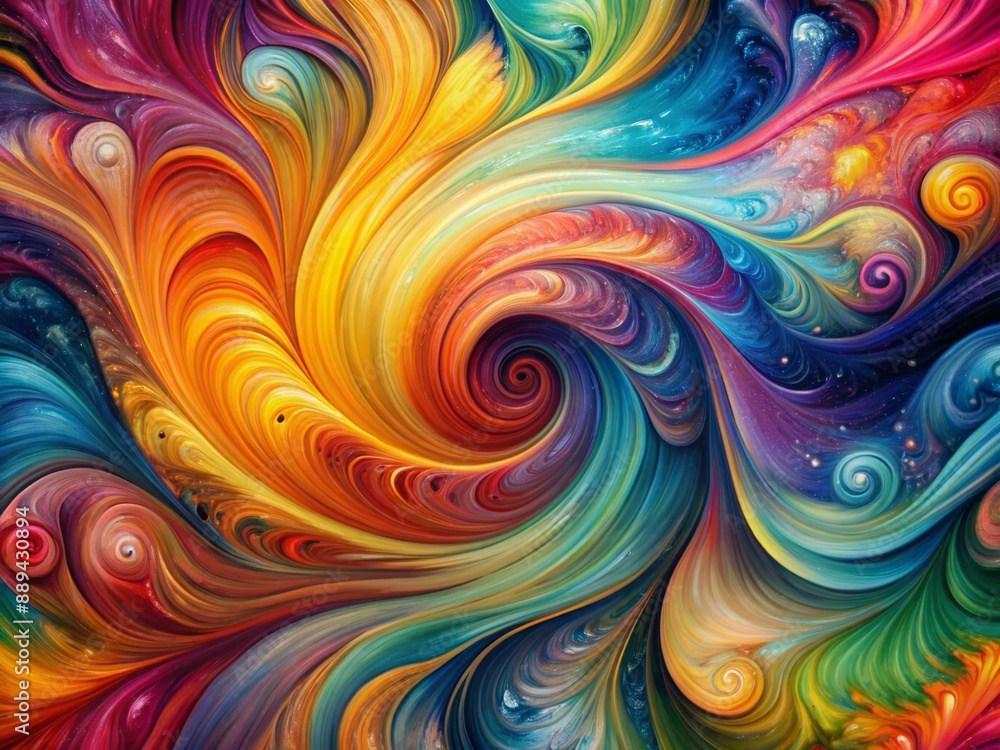 Vibrant abstract art with colorful swirls and fluid textures on a high-quality canvas, perfect for modern creative backgrounds. Vibrant abstract art with colorful swirls and fluid textures on a high-quality canvas, perfect for modern creative backgrounds.