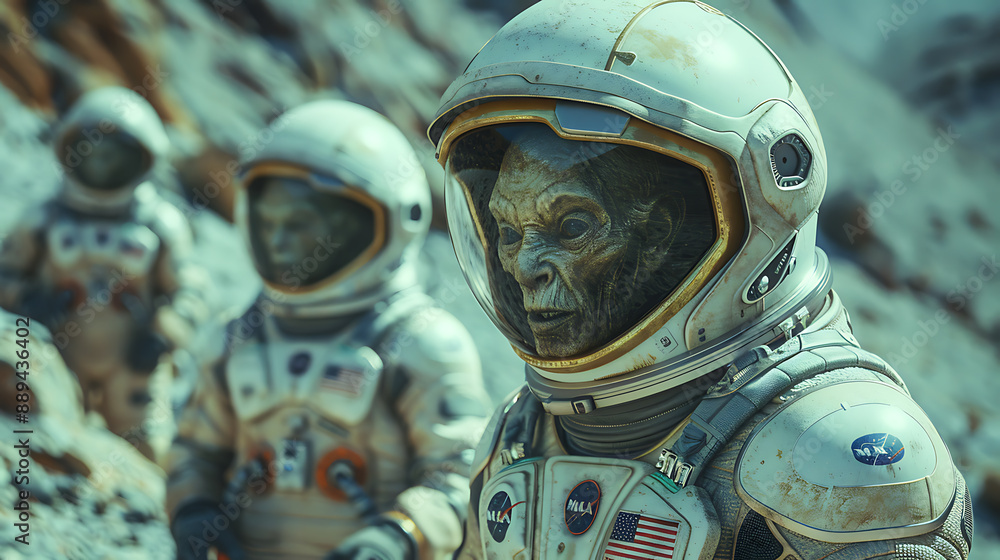 Picture of astronaut on the moon Picture of astronaut on the moon
