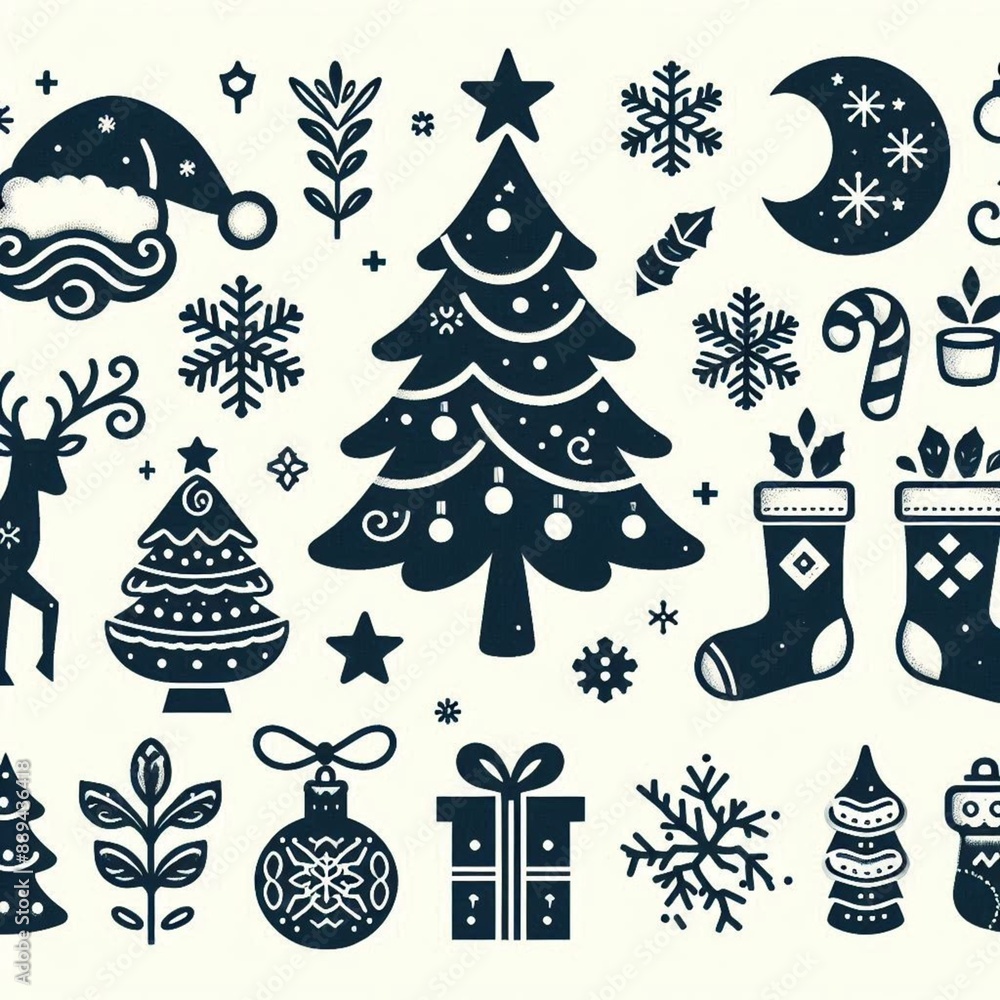 Christmas Tree SVG, Christmas Tree icon bundle, Hand drawn Christmas tree silhouettes, Merry Christmas SVG, Christmas Tree SVG, Christmas Tree icon bundle, Hand drawn Christmas tree silhouettes, Merry Christmas SVG,