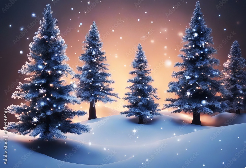 set season drawn Christmas hand paint trees set design holidays winter snowflake set season drawn Christmas hand paint trees set design holidays winter snowflake