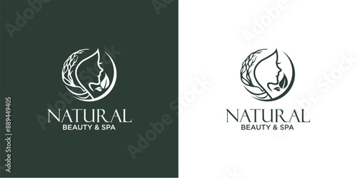 women beauty logo design inspiration for salon spa skin care and product beauty