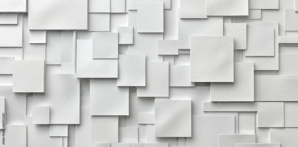 Rotated white planes geometrical background wallpaper banner or template flat lay Rotated white planes geometrical background wallpaper banner or template flat lay