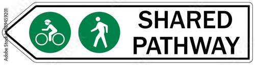 Bicycle share the road sign