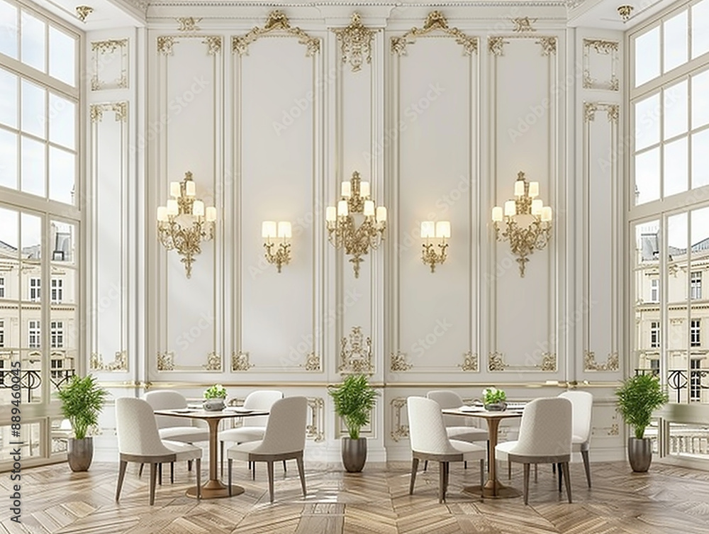 3d rendering of a modern cafe restaurant 3d rendering of a modern cafe restaurant