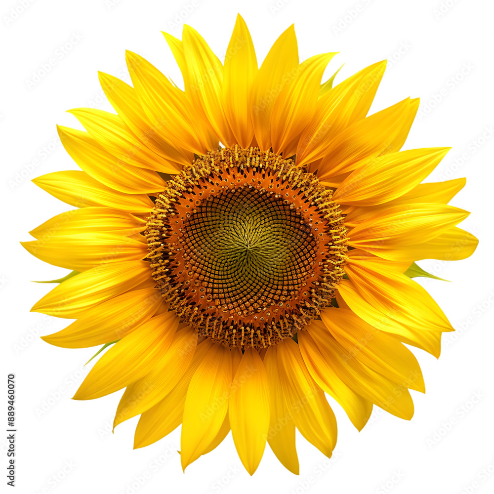 Fototapeta premium Vibrant Sunflower Close Up