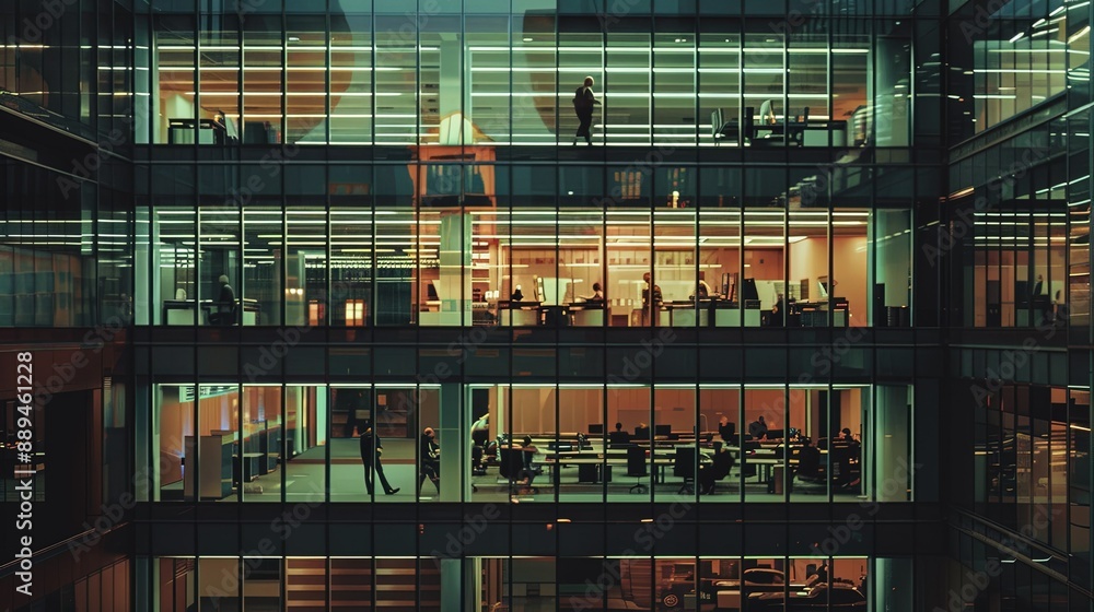 Busyness in the City: Life in a Multi-Storey Building Busyness in the City: Life in a Multi-Storey Building