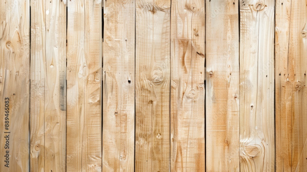 Fototapeta premium Light wood plank backdrop