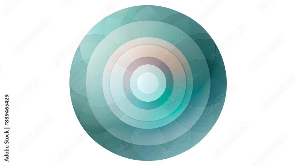 A colorful, swirling disc illustration with a white background A colorful, swirling disc illustration with a white background