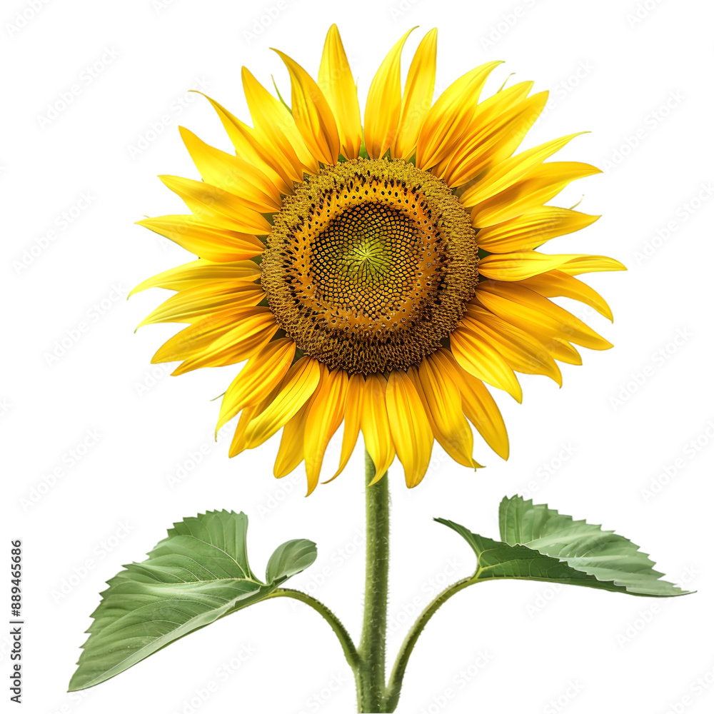 A Close-Up of a Sunflower