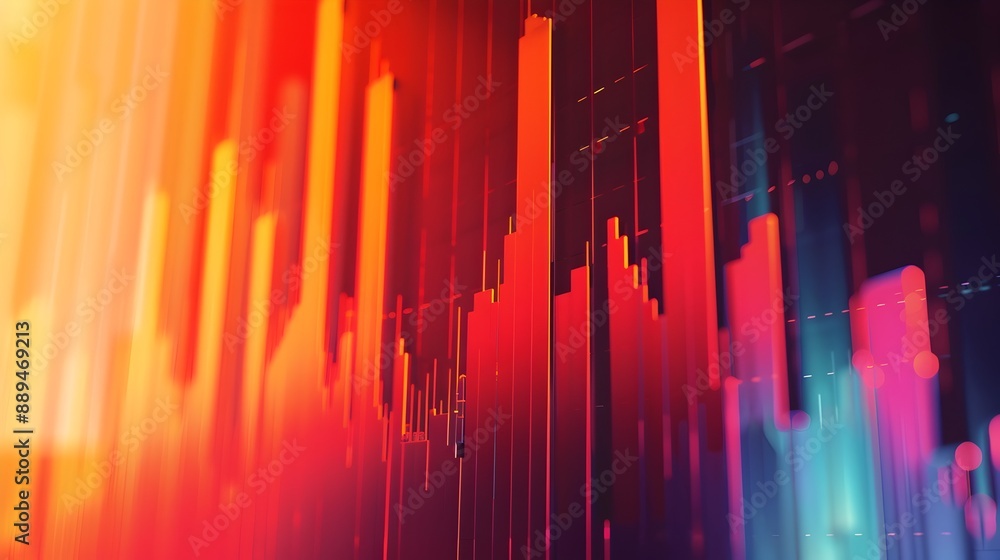 Vibrant Waterfall Chart Depicting Economic Policy s Impact on Inflation Rates Vibrant Waterfall Chart Depicting Economic Policy s Impact on Inflation Rates