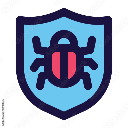 antivirus icon for illustration