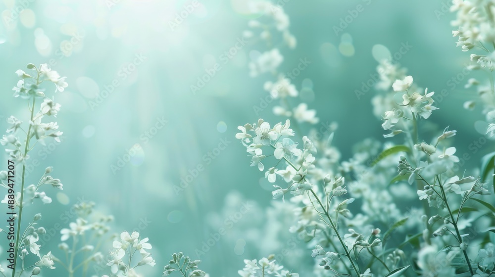 spring soft light cyan background, glowing design background spring soft light cyan background, glowing design background