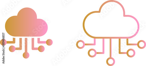 Mushrooms Vector Icon