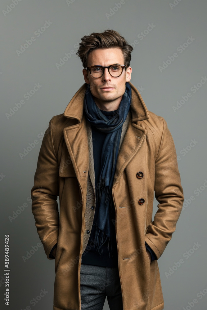 48 A stylish man in trendy fashion standing confidently, full body, simple solid background, studio lighting, a minimalist composition, 48 A stylish man in trendy fashion standing confidently, full body, simple solid background, studio lighting, a minimalist composition,