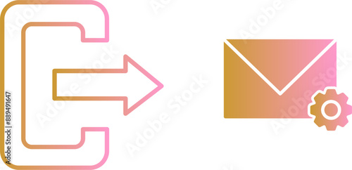 Rejection Of A Letter Vector Icon