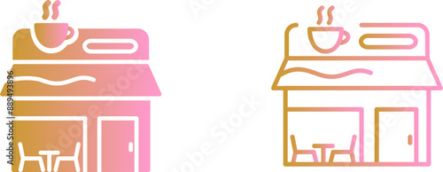 Coffee Shop Vector Icon