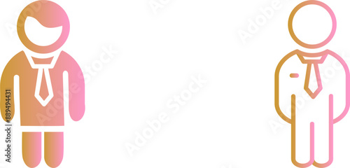 Museum Guide Vector Icon