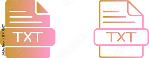 TXT Vector Icon