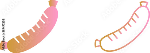 Sausages Vector Icon